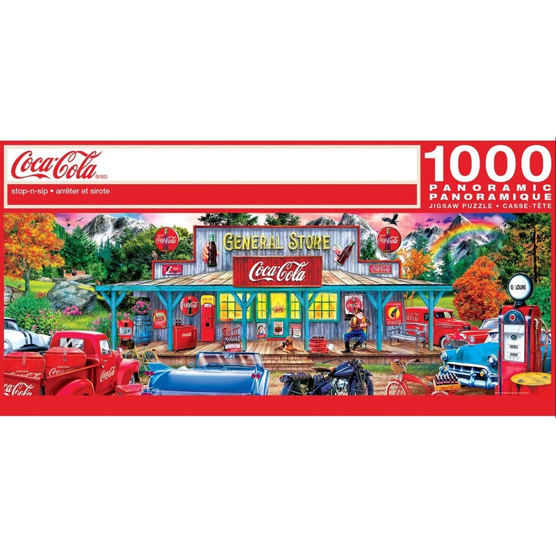 Stop-n-Sip Panoramic 1000pc Puzzle
