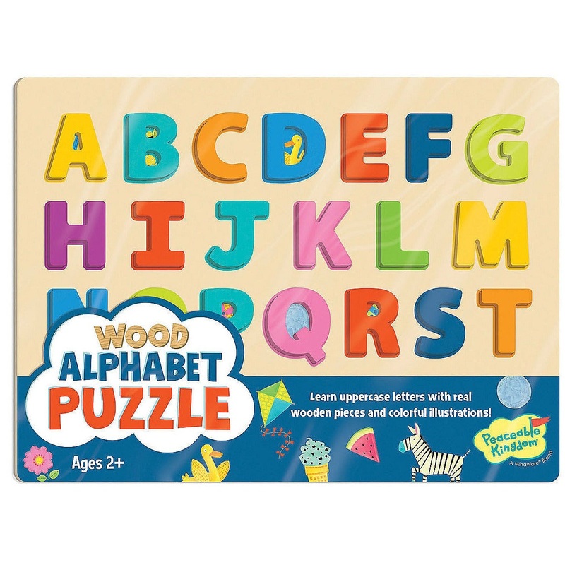 Wood Alphabet Puzzle
