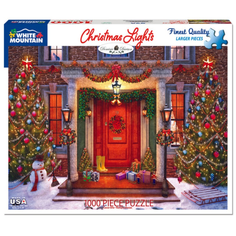 Christmas Lights 1000pc Puzzle