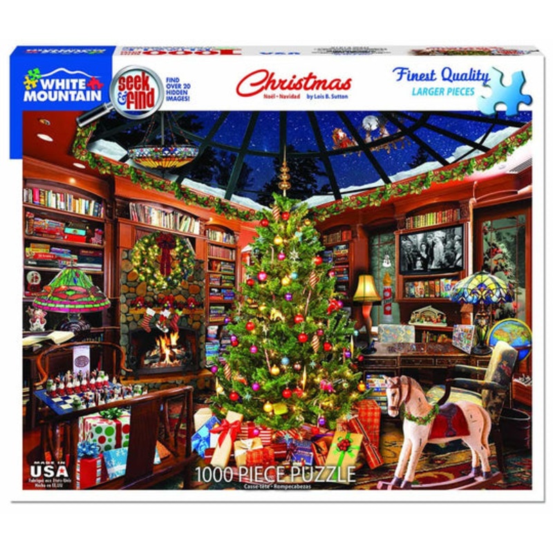 Christmas Seek & Find 1000pc Puzzle