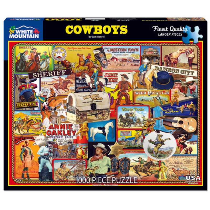 Cowboys 1000pc Puzzle