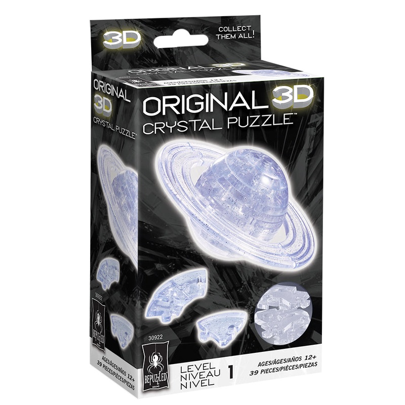 Saturn 3D Crystal Puzzle
