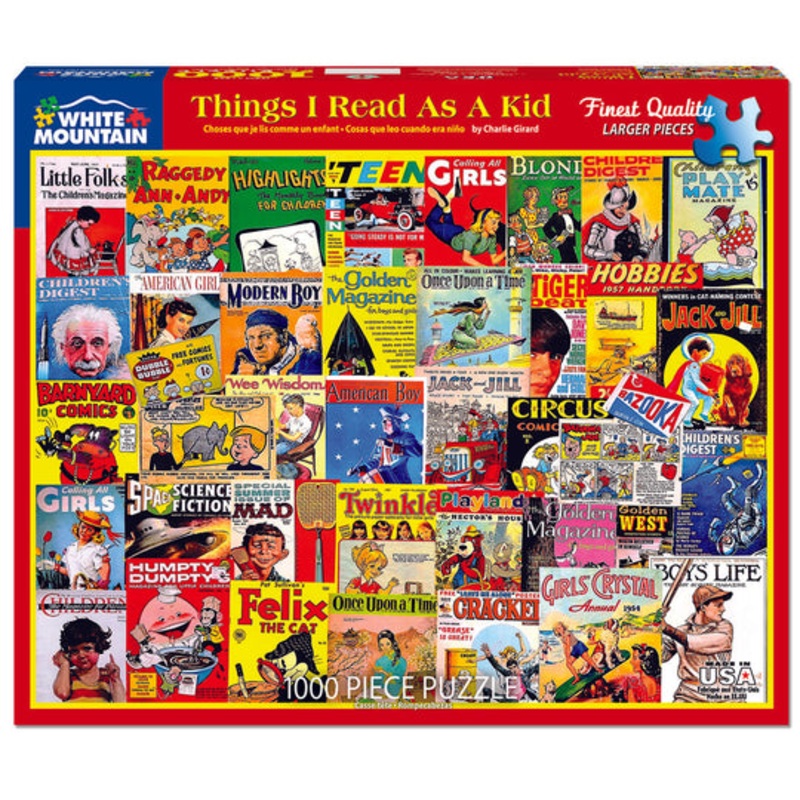 Things I Read As a Kid 1000pc Puzzle
