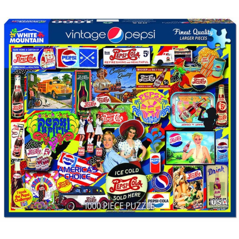 Vintage Pepsi 1000pc Puzzle