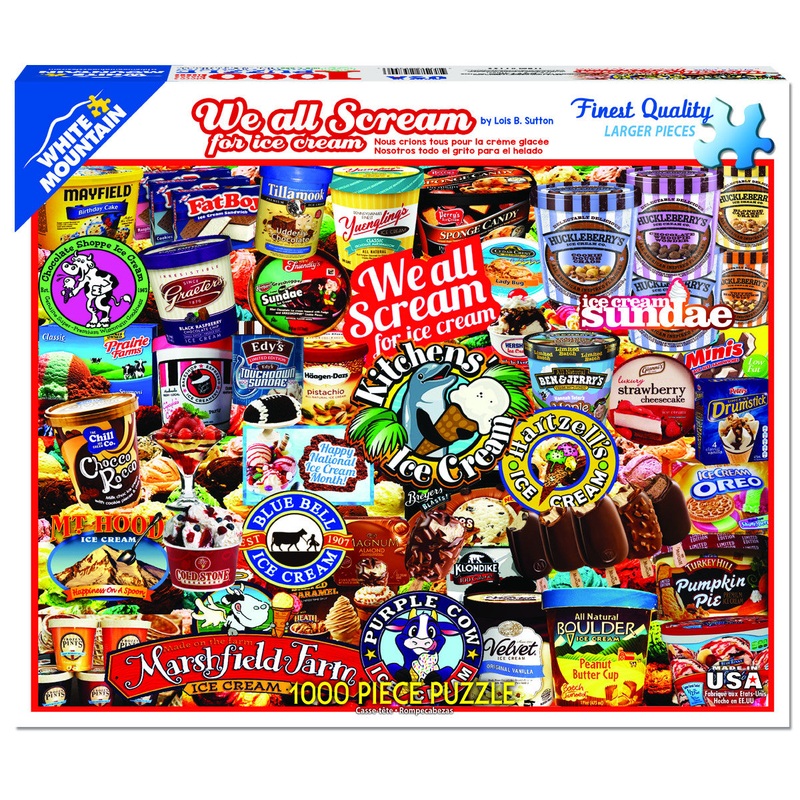 We All Scream for Ice Cream 1000pc Puzzle