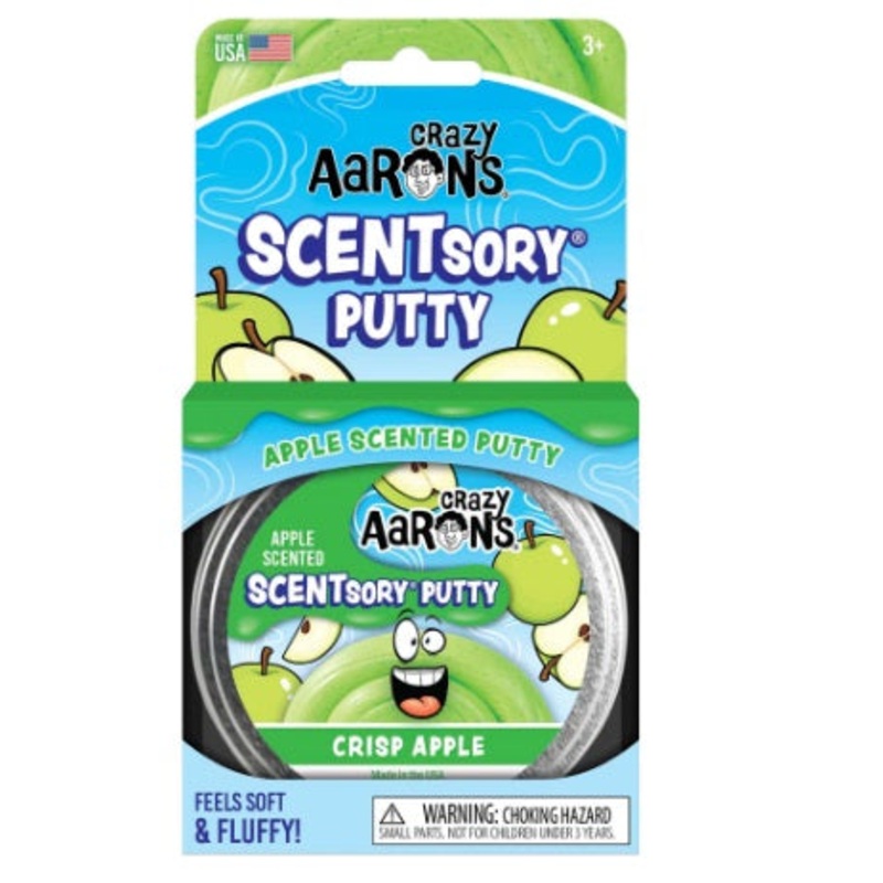 2.75" Crisp Apple Scentsory Putty
