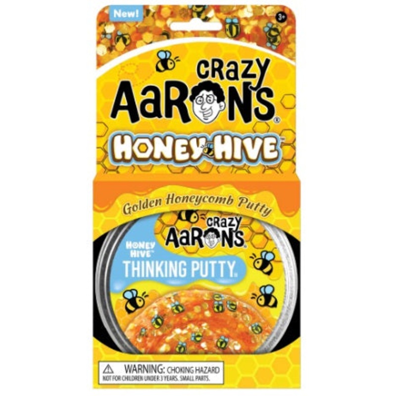 4" Honey Hive Thinking Putty