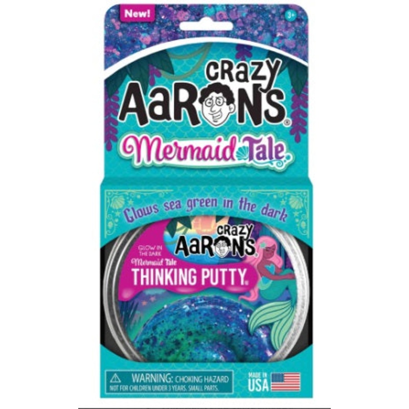 4" Mermaid Tale Thinking Putty