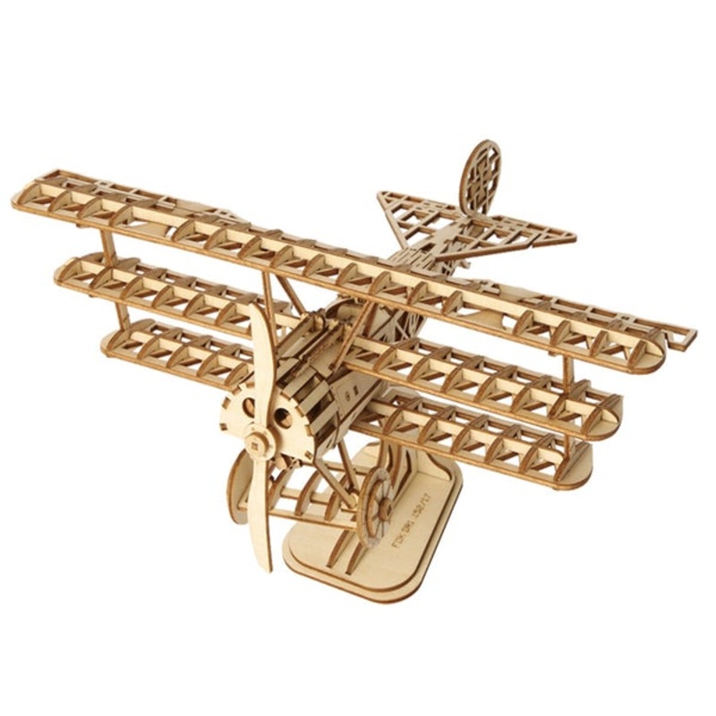 Bi-Plane Laser Cut Wood Kits
