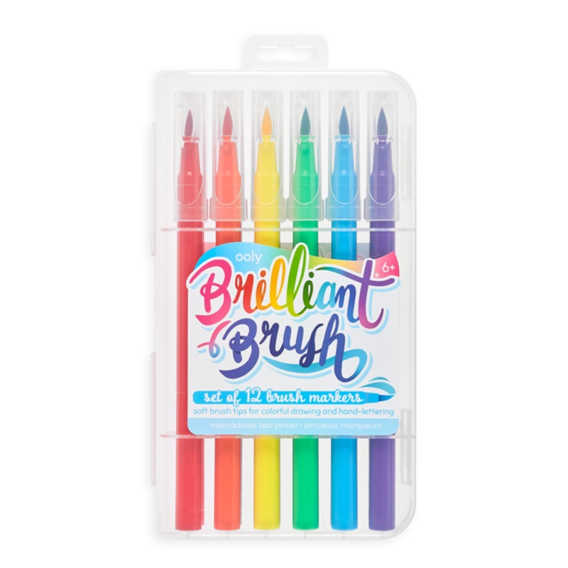 Billiant Brush Markers (12)