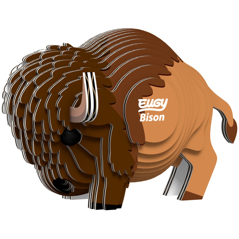 Bison Eugy Cardboard Model