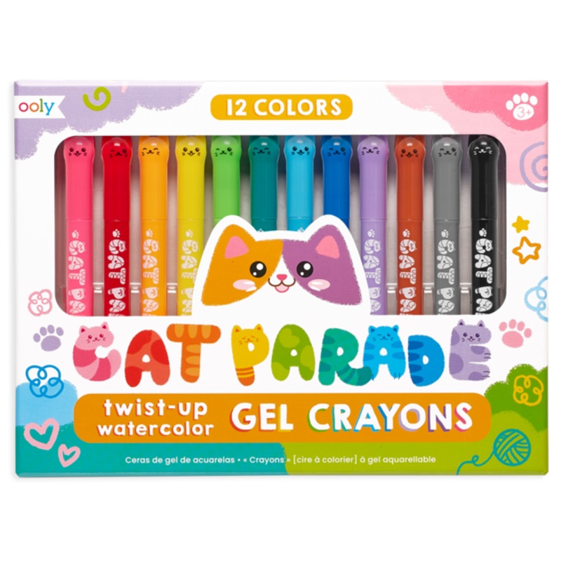 Cat Parade Gel Crayons