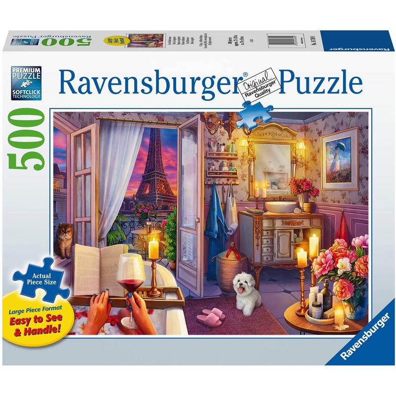 Cozy Bathroom 500pc Puzzle
