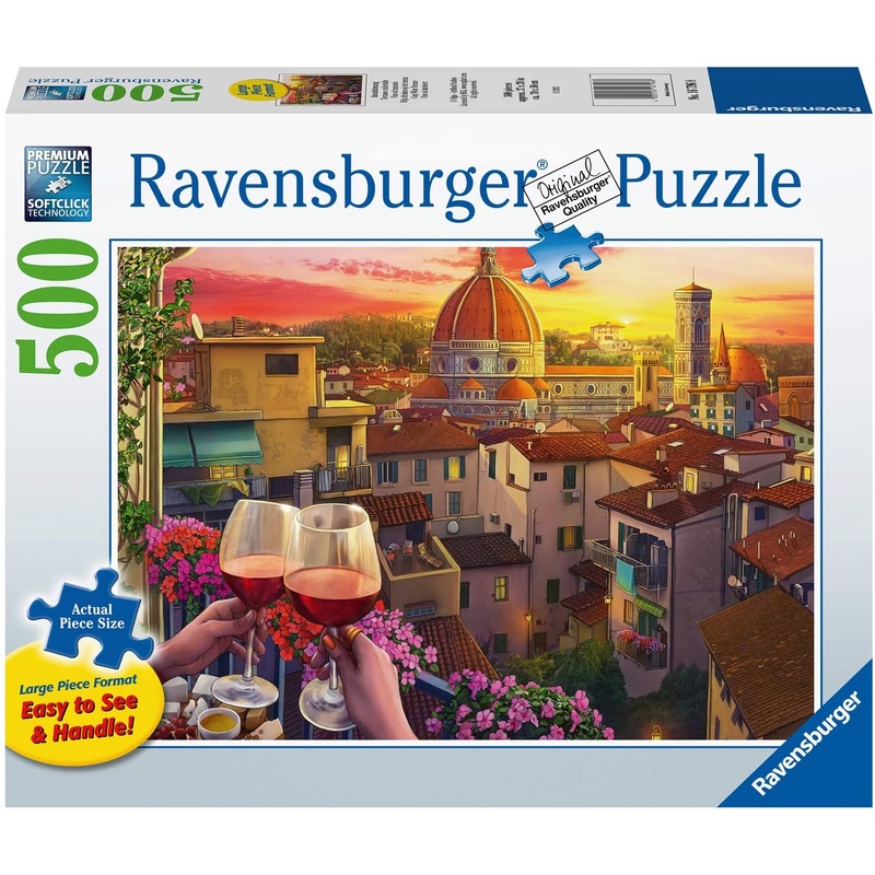 Cozy Wine Terrace 500pc Puzzle