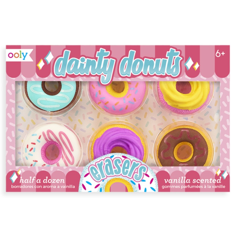 Dainty Donuts Pencil Erasers