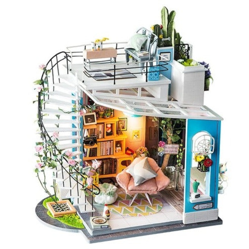 Dora's Loft Duplex Apartment Miniature Kit