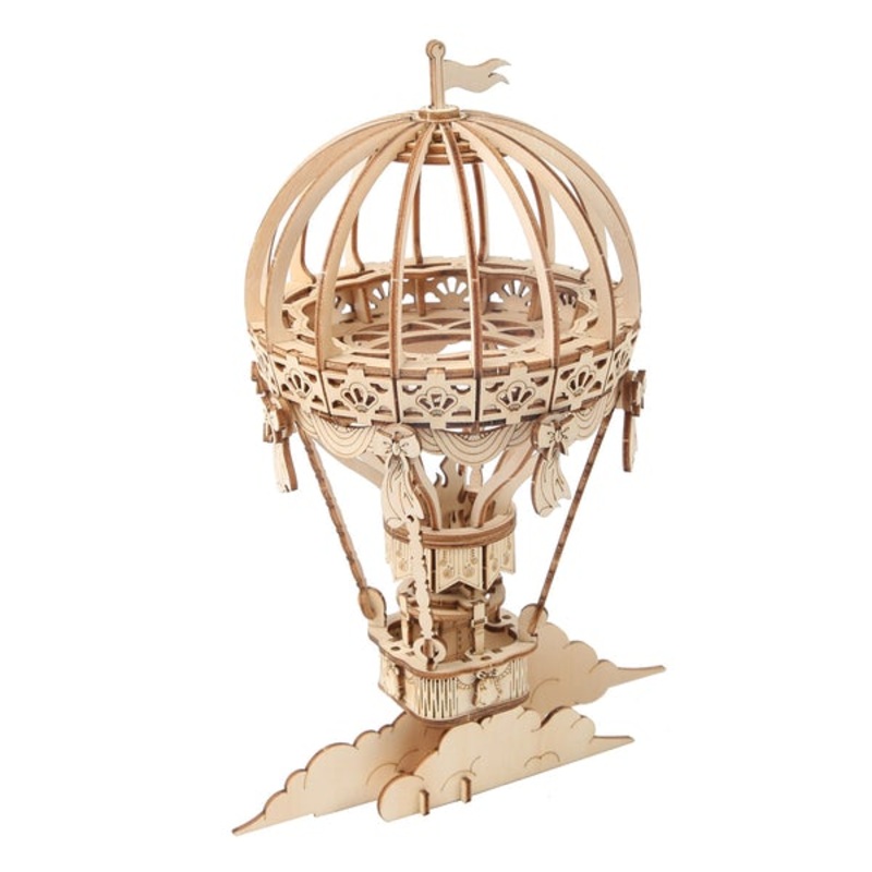 Hot Air Balloon Laser Cut Wood Kit