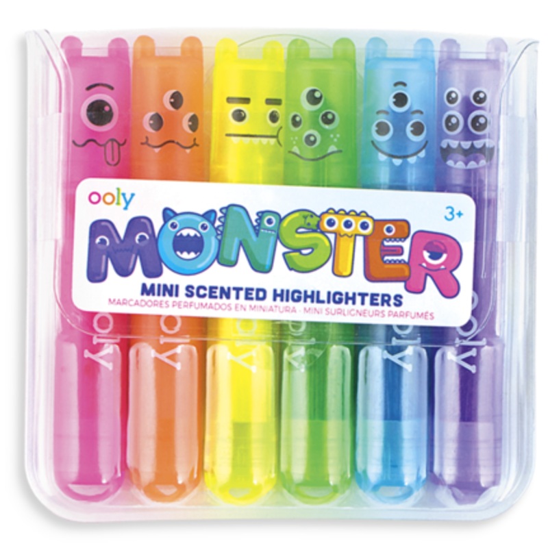 Mini Monster Scented Highlighters