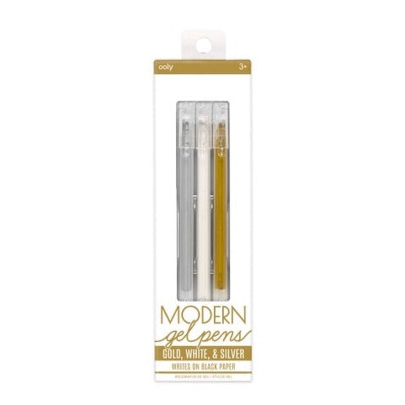 Modern Gel Pens - Set of 3
