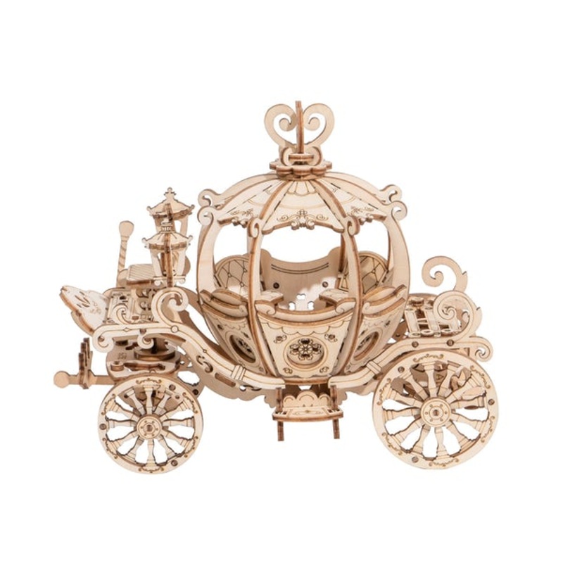 Pumpkin Carriage Laser Cut Wood Kit