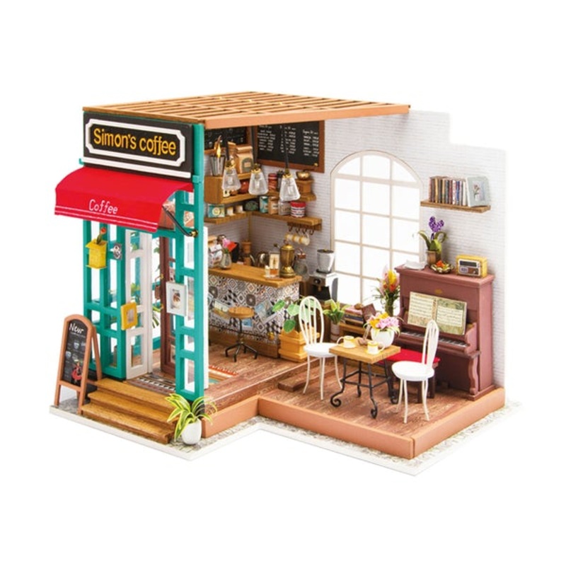 Simon's Coffee Cafe Shop Miniature Kit