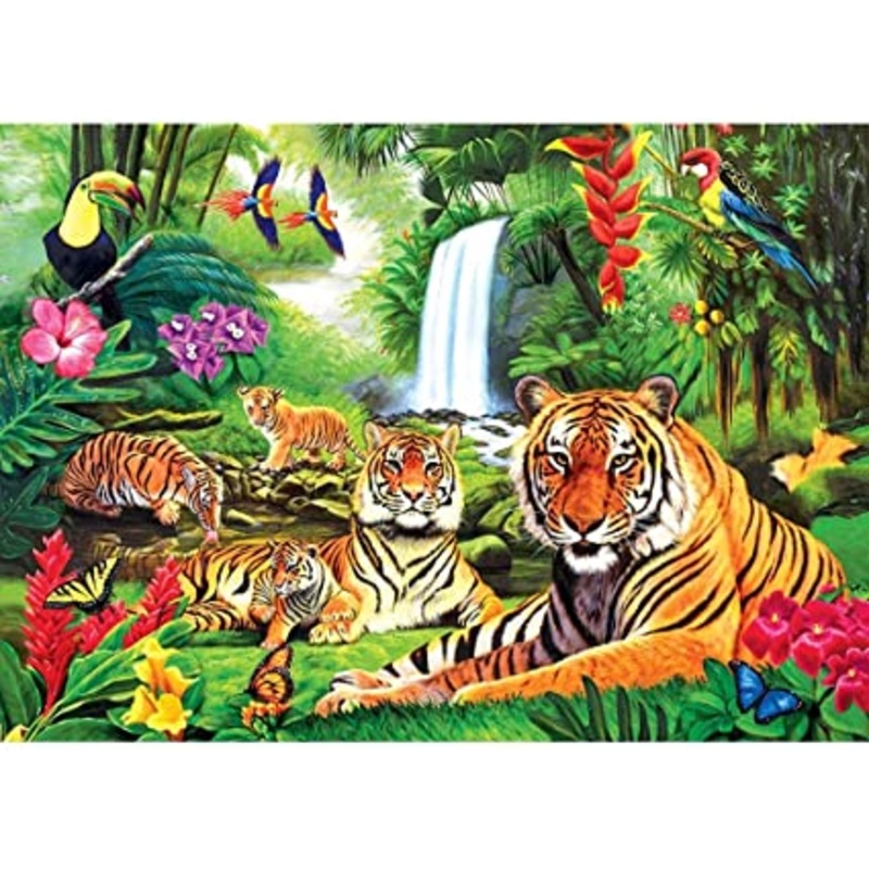 Tigers in Paradise 3000pc Puzzle