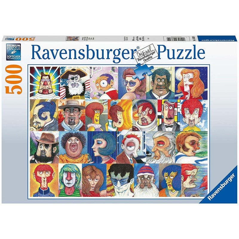 Typefaces 500pc Puzzle