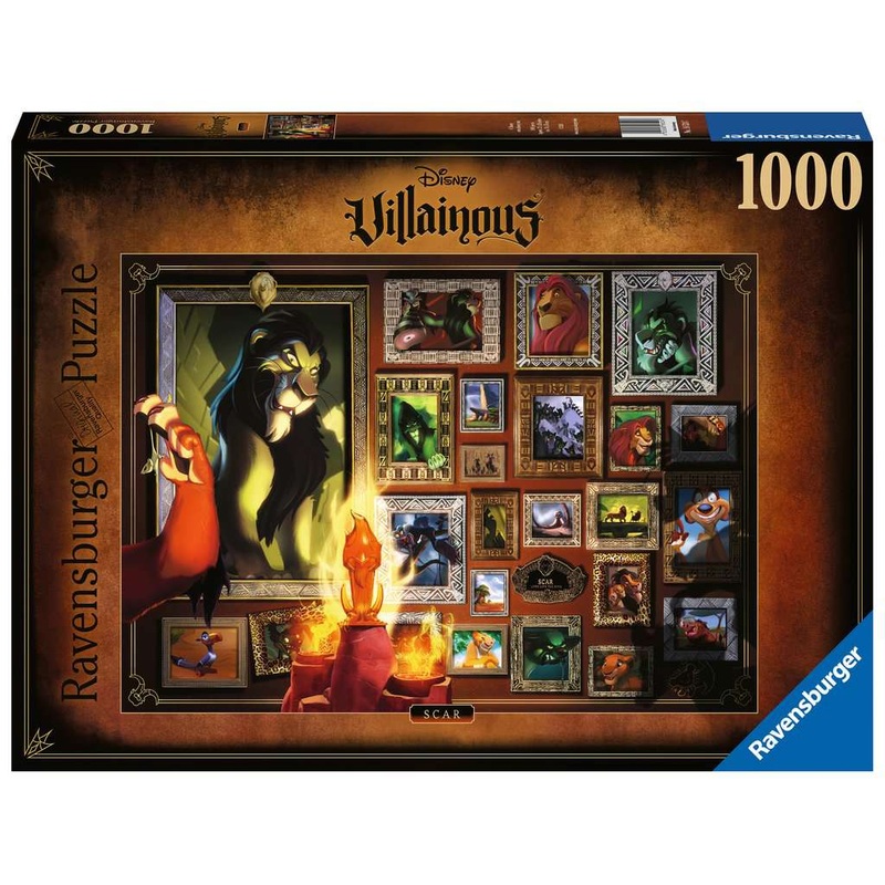 Villainous Scar 1000pc Puzzle