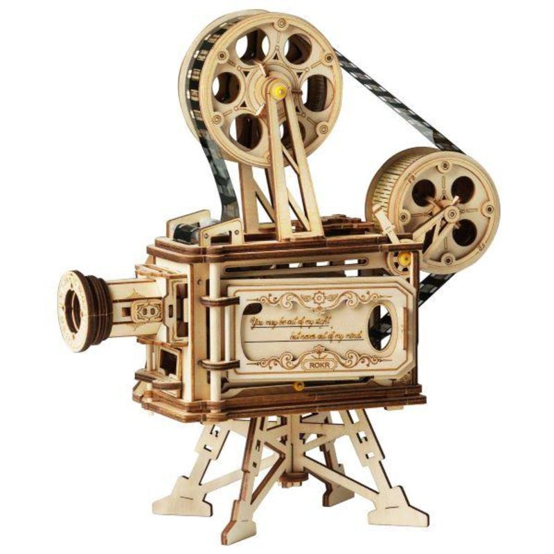 Vitascope Movie Projector Wood