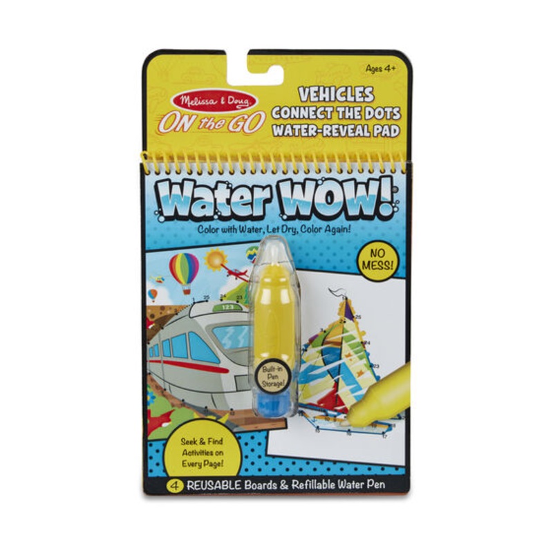 Water Wow! Connect the Dots Vehicles