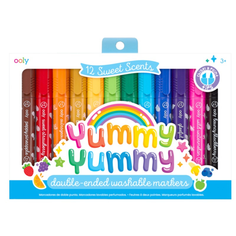 Yummy Yummy Scented Markers - Set of 12