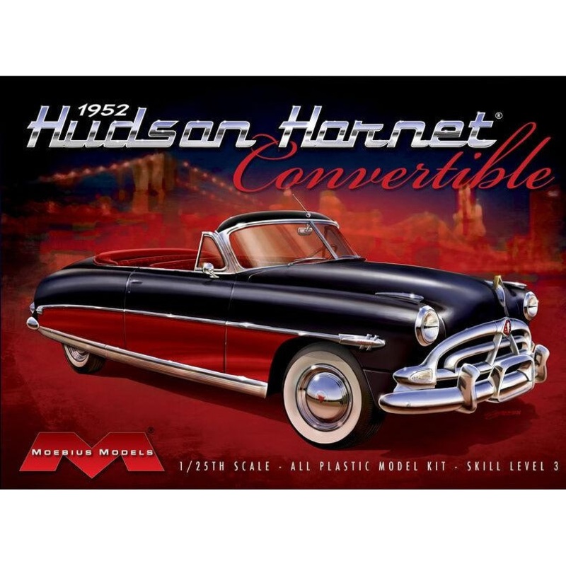 1/25 1952 Hudson Hornet Convertible