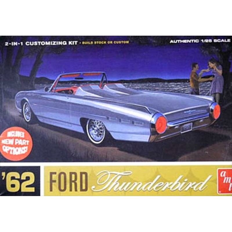 1/25 1962 Ford Thunderbird Plastic Model Kit