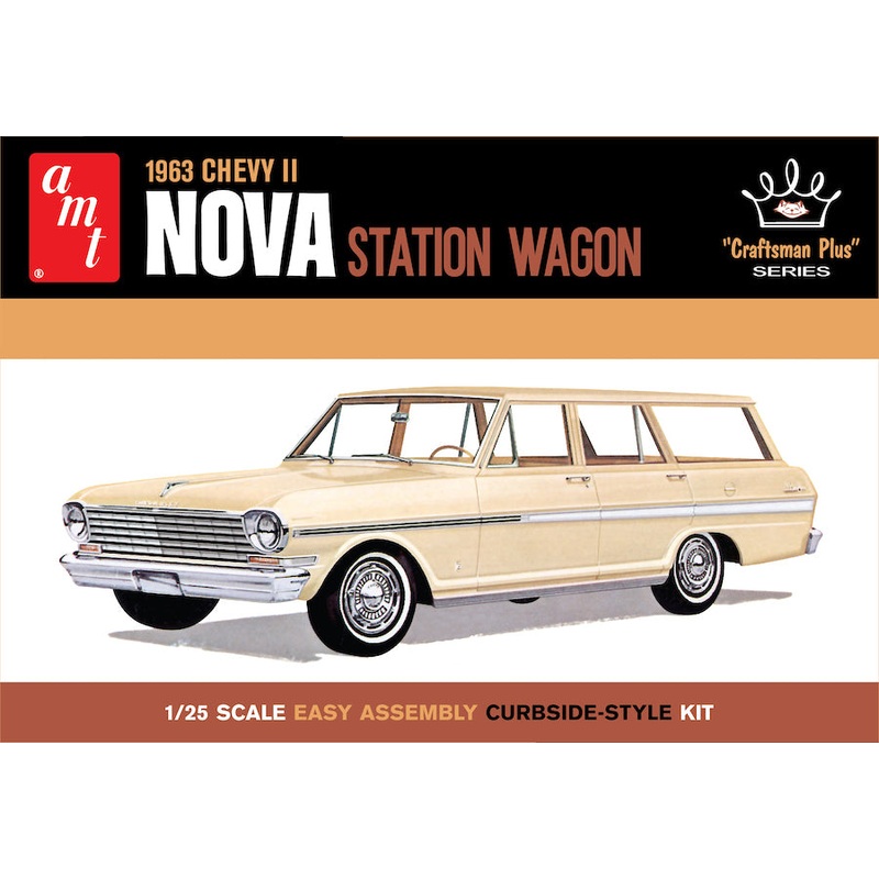 1/25 1963 Chevy Nova II Station Wagon Craftsman