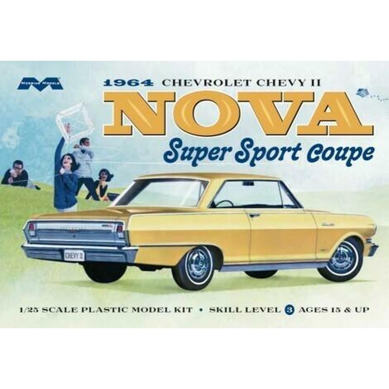 1/25 1964 Chevy II Nova Super Sport Coupe Kit