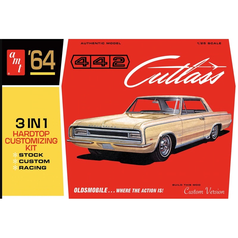 1/25 1964 Oldsmobile Cutlass 442 Hardtop