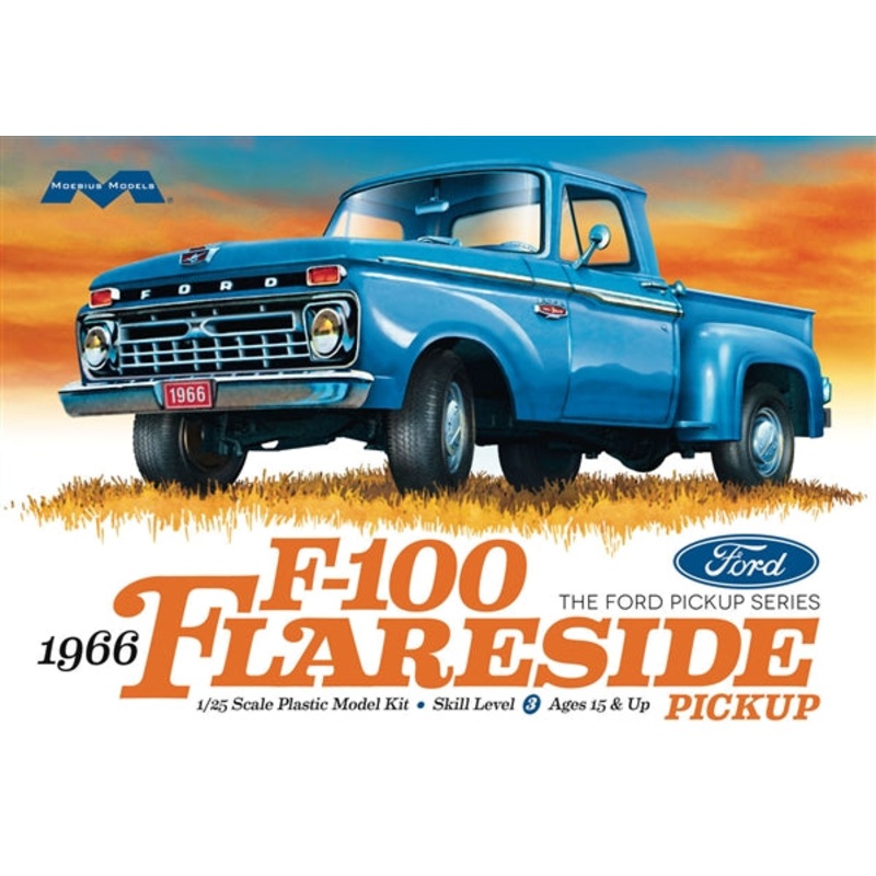 1/25 1966 Ford F-100 Flareside Pickup