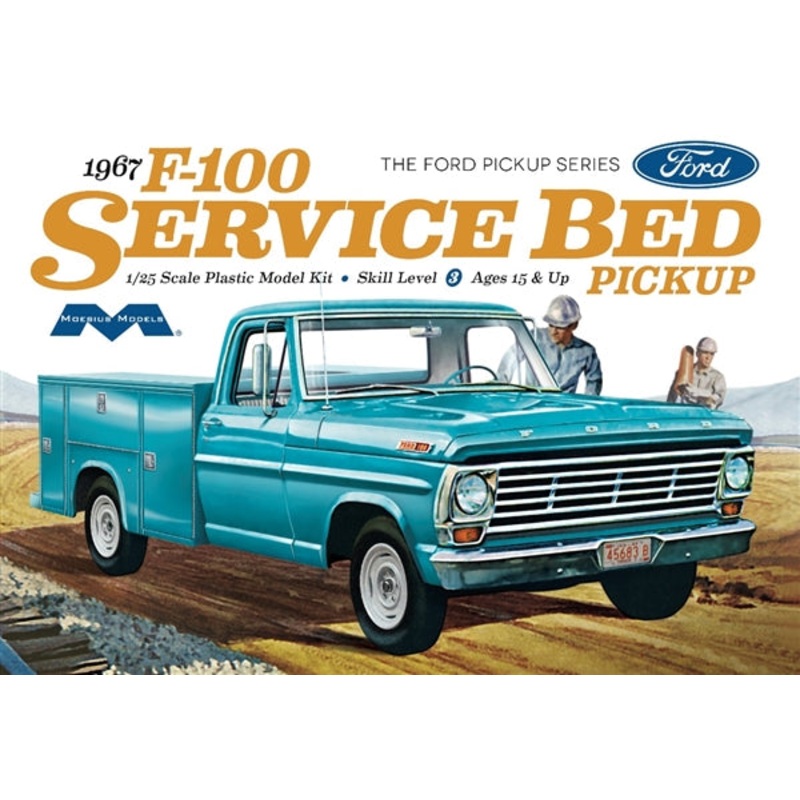 1/25 1967 Ford F100 Service Bed