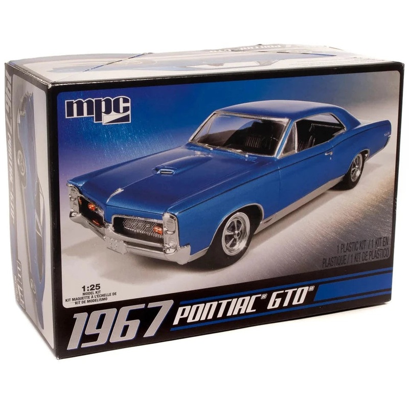 1/25 1967 Pontiac GTO Plastic Model Kit