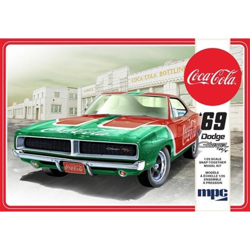 1/25 1969 Dodge Charger RT Coca-Cola Snap 2T