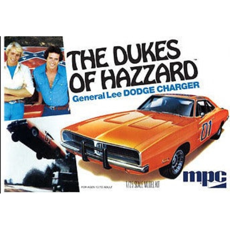 1/25 1969 General Lee Dodge Charger Plastic Model Kit