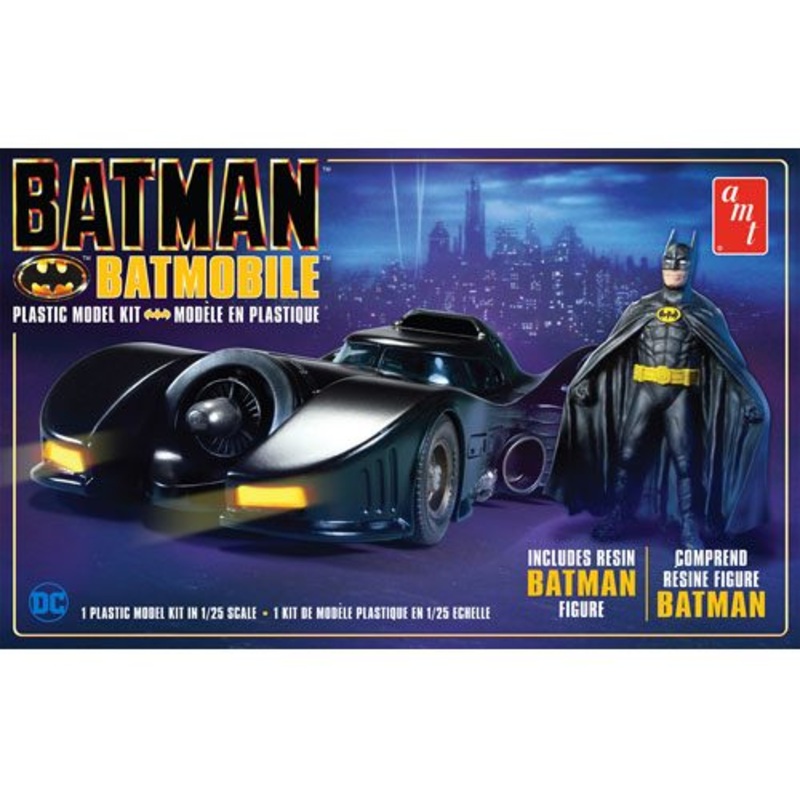 1/25 1989 Batmobile w/Resin Batman Figure