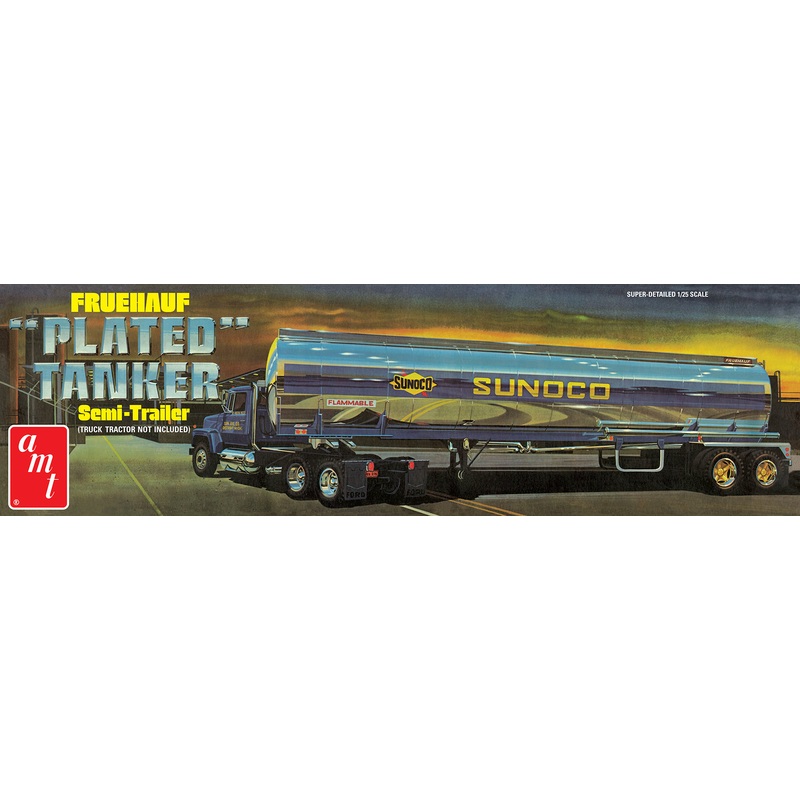 1/25 Fruehauf Plated Tank Trailer