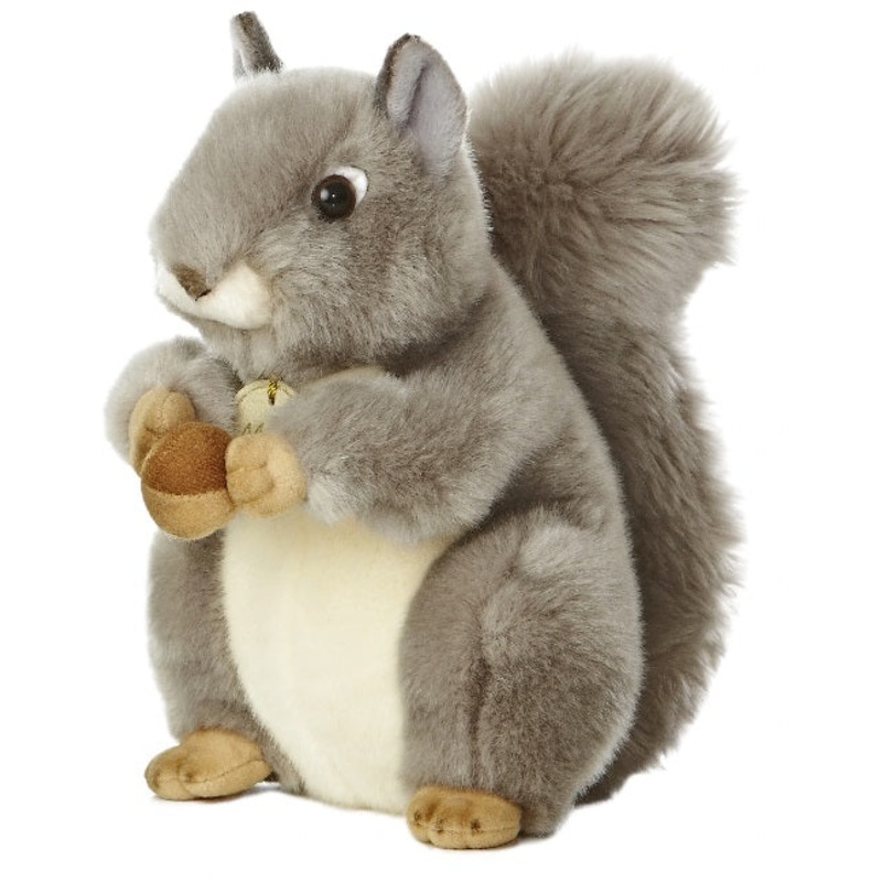 Miyoni - 10" Grey Squirrel