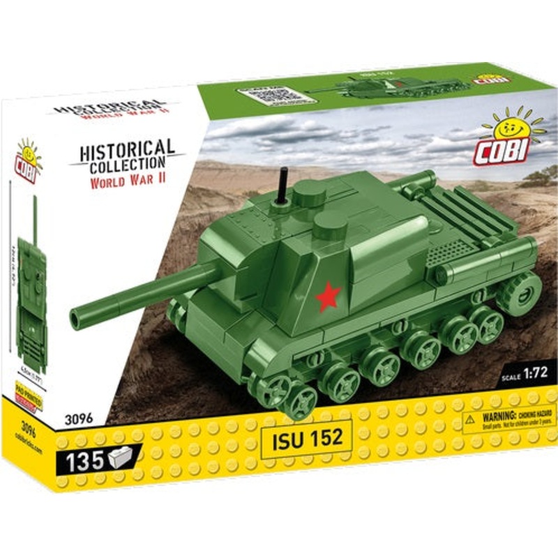 1/72 WWII ISU 152 Tank 135pc
