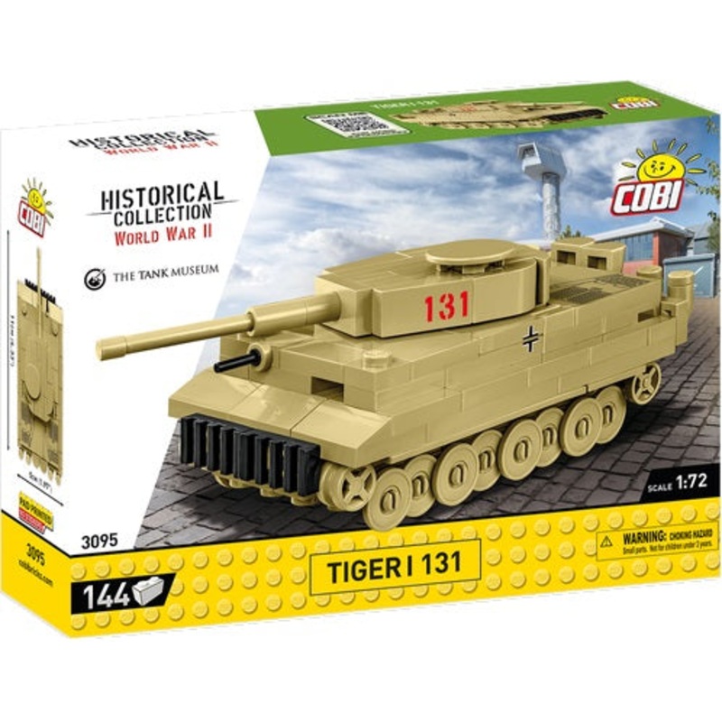 1/72 WWII Tiger I 131 Tank 144pc