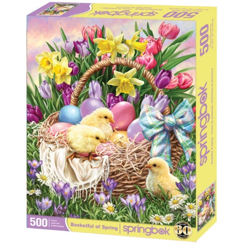 Basketful of Spring 500pc Puzzle