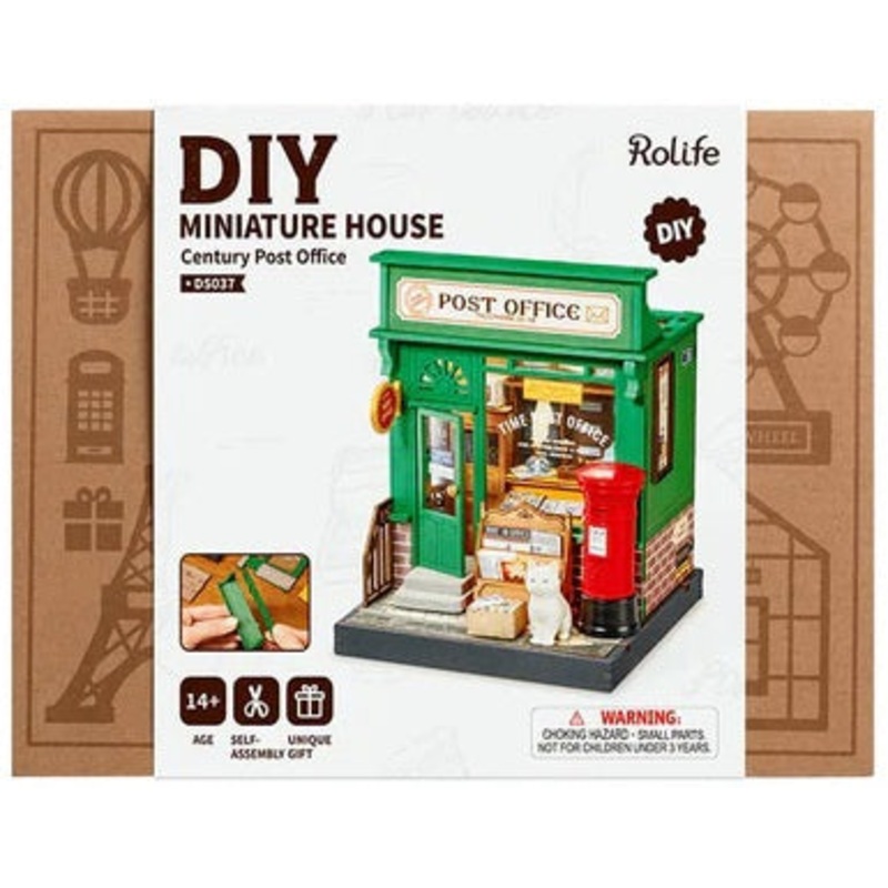 Century Post Office DIY Miniature House
