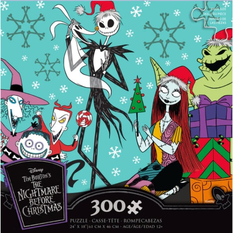 Christmas Party Nightmare before Christmas 300pc Puzzle