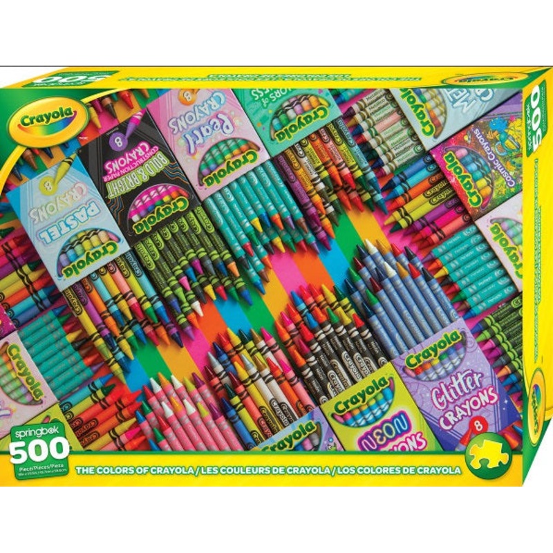Colors of Crayola 500pc Puzzle